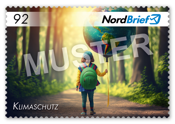 Neue Sonderbriefmarke – Thema Klimaschutz