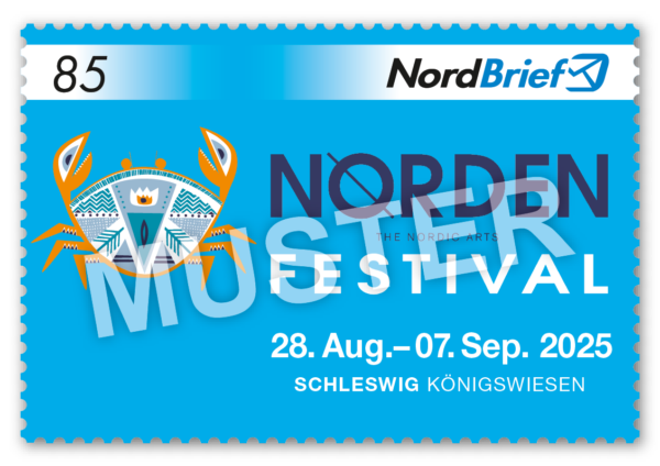Sonderbriefmarke NORDEN Festival 2025 - 10er Bogen